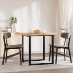 vidaXL Blat de masă pătrat, 90x90x4 cm, lemn masiv de acacia