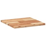 vidaXL Blat de masă pătrat, 40x40x2 cm, lemn masiv de acacia vidaXL Blat de masă pătrat, 40x40x2 cm, lemn masiv de acacia