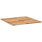 vidaXL Blat de masă pătrat, 80x80x2 cm, lemn masiv de acacia