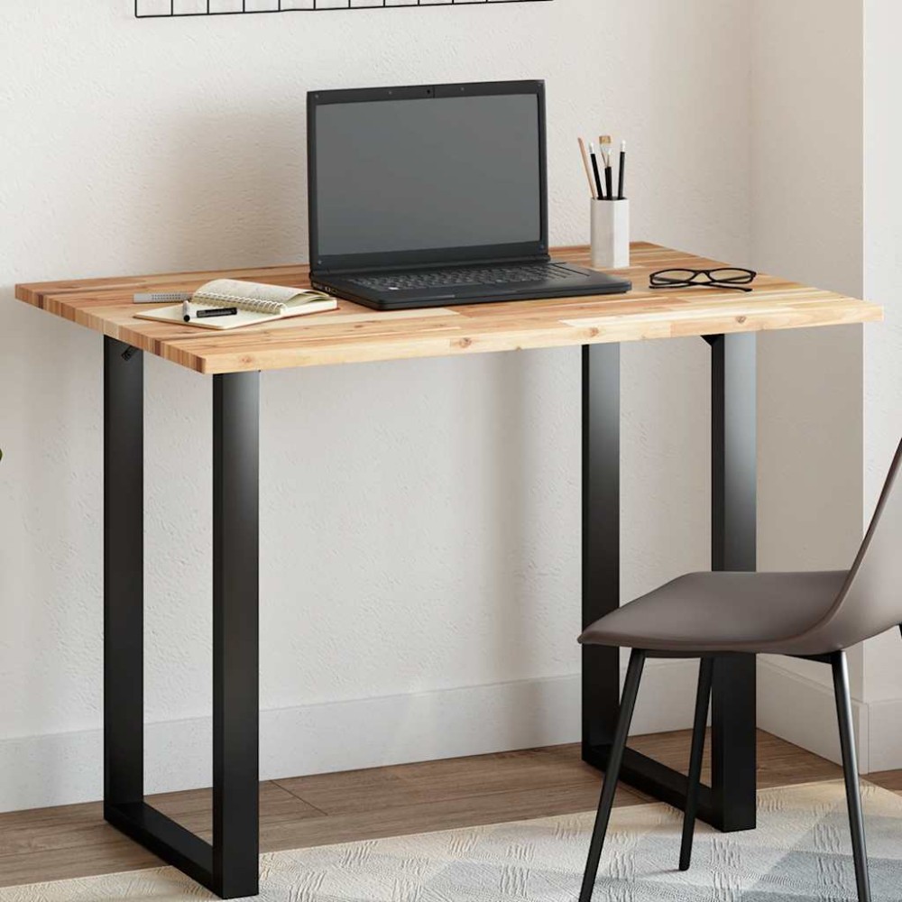 vidaXL Blat de masă, 100x70x2 cm, dreptunghiular, lemn masiv de acacia