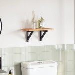 vidaXL Blat de masă, 40x20x2 cm, dreptunghiular, lemn masiv de acacia