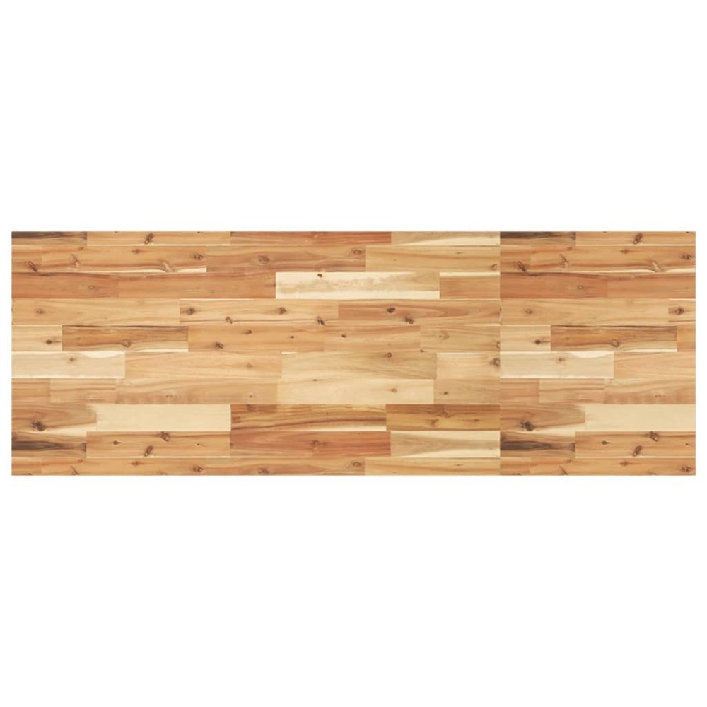 vidaXL Blat de masă, 140x50x2 cm, dreptunghiular, lemn masiv de acacia