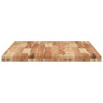 vidaXL Blat de masă, 80x70x4 cm, dreptunghiular, lemn masiv de acacia