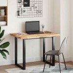 vidaXL Blat de masă, 100x70x4 cm, dreptunghiular, lemn masiv de acacia