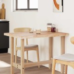 vidaXL Blat de masă, 100x70x4 cm, dreptunghiular, lemn masiv de acacia