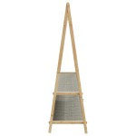 vidaXL Cuier pentru haine cu rafturi, 132x45,5x150,5 cm, bambus vidaXL Cuier pentru haine cu rafturi, 132x45,5x150,5 cm, bambus