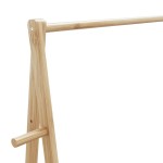 vidaXL Cuier pentru haine cu rafturi, 132x45,5x150,5 cm, bambus vidaXL Cuier pentru haine cu rafturi, 132x45,5x150,5 cm, bambus