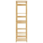 vidaXL Cuier pentru haine cu rafturi, 100x50x184,5 cm, bambus vidaXL Cuier pentru haine cu rafturi, 100x50x184,5 cm, bambus