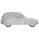 vidaXL Husă auto pentru SUV, curele cu cataramă, complet, argintiu M vidaXL Husă auto pentru SUV, curele cu cataramă, complet, argintiu M