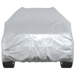 vidaXL Husă auto pentru SUV, curele cu cataramă, complet, argintiu L vidaXL Husă auto pentru SUV, curele cu cataramă, complet, argintiu L