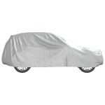 vidaXL Husă auto pentru SUV, curele cu cataramă, complet, argintiu L vidaXL Husă auto pentru SUV, curele cu cataramă, complet, argintiu L