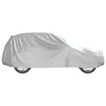 vidaXL Husă auto pentru SUV, curele cu cataramă, complet, argintiu XL vidaXL Husă auto pentru SUV, curele cu cataramă, complet, argintiu XL