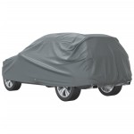 vidaXL Husă auto pentru SUV, textil nețesut, completă, gri, L vidaXL Husă auto pentru SUV, textil nețesut, completă, gri, L