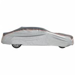 vidaXL Husă auto de Sedan protecție grindină, complet, gri/argintiu XL vidaXL Husă auto de Sedan protecție grindină, complet, gri/argintiu XL