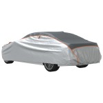vidaXL Husă auto de Sedan protecție grindină complet, gri/argintiu XXL vidaXL Husă auto de Sedan protecție grindină complet, gri/argintiu XXL