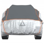 vidaXL Husă auto SUV, protecție grindină, complet, gri și argintiu, L vidaXL Husă auto SUV, protecție grindină, complet, gri și argintiu, L