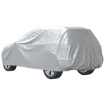 vidaXL Husă auto SUV, curele cu cataramă, complet, argintiu M PEVA vidaXL Husă auto SUV, curele cu cataramă, complet, argintiu M PEVA