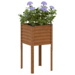 vidaXL Jardinieră de grădină, 45x45x88 cm, oțel rezistent intemperii vidaXL Jardinieră de grădină, 45x45x88 cm, oțel rezistent intemperii