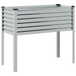 vidaXL Jardinieră de grădină, 100x45x90 cm, oțel galvanizat