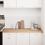 vidaXL Blat de bucătărie Lemn masiv de stejar dreptunghiular