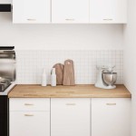 vidaXL Blat de bucătărie lemn masiv de stejar dreptunghiular