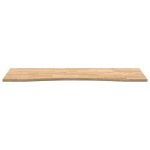vidaXL Blat de birou netratat Lemn masiv de stejar dreptunghiular