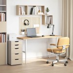 vidaXL Blat de birou netratat Lemn masiv de stejar dreptunghiular