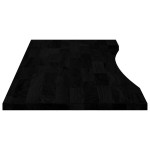 vidaXL Blat de birou maro închis lemn masiv de stejar dreptunghiular