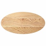vidaXL Blat de masă 80x40x2 cm lemn masiv de stejar oval vidaXL Blat de masă 80x40x2 cm lemn masiv de stejar oval
