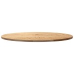 vidaXL Blat de masă 80x40x2 cm lemn masiv de stejar oval vidaXL Blat de masă 80x40x2 cm lemn masiv de stejar oval