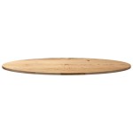 vidaXL Blat de masă 120x60x2 cm lemn masiv de stejar oval vidaXL Blat de masă 120x60x2 cm lemn masiv de stejar oval