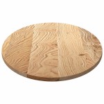 vidaXL Blat de masă 120x60x2 cm lemn masiv de stejar oval vidaXL Blat de masă 120x60x2 cm lemn masiv de stejar oval