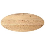vidaXL Blat de masă 140x60x2 cm lemn masiv de stejar oval vidaXL Blat de masă 140x60x2 cm lemn masiv de stejar oval