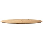 vidaXL Blat de masă 140x60x2 cm lemn masiv de stejar oval vidaXL Blat de masă 140x60x2 cm lemn masiv de stejar oval