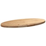 vidaXL Blat de masă 120x60x4 cm lemn masiv de stejar oval vidaXL Blat de masă 120x60x4 cm lemn masiv de stejar oval