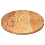 vidaXL Blat de masă maro deschis 100x50x2 cm lemn masiv de stejar oval