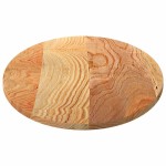 vidaXL Blat de masă maro deschis 120x60x2 cm lemn masiv de stejar oval vidaXL Blat de masă maro deschis 120x60x2 cm lemn masiv de stejar oval