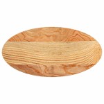 vidaXL Blat de masă maro deschis 80x40x4 cm lemn masiv de stejar oval vidaXL Blat de masă maro deschis 80x40x4 cm lemn masiv de stejar oval