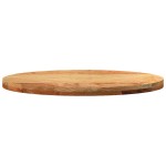 vidaXL Blat de masă maro deschis 80x40x4 cm lemn masiv de stejar oval vidaXL Blat de masă maro deschis 80x40x4 cm lemn masiv de stejar oval