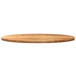vidaXL Blat de masă maro deschis 140x60x4 cm lemn masiv de stejar oval vidaXL Blat de masă maro deschis 140x60x4 cm lemn masiv de stejar oval