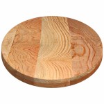 vidaXL Blat de masă maro deschis 140x60x4 cm lemn masiv de stejar oval vidaXL Blat de masă maro deschis 140x60x4 cm lemn masiv de stejar oval