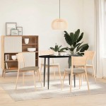 vidaXL Blat de masă maro închis 100x50x2 cm lemn masiv de stejar oval vidaXL Blat de masă maro închis 100x50x2 cm lemn masiv de stejar oval