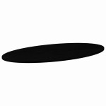 vidaXL Blat de masă maro închis 120x60x2 cm lemn masiv de stejar oval vidaXL Blat de masă maro închis 120x60x2 cm lemn masiv de stejar oval