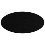 vidaXL Blat de masă maro închis 120x60x4 cm lemn masiv de stejar oval vidaXL Blat de masă maro închis 120x60x4 cm lemn masiv de stejar oval