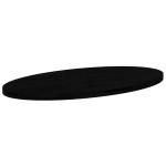 vidaXL Blat de masă maro închis 120x60x4 cm lemn masiv de stejar oval vidaXL Blat de masă maro închis 120x60x4 cm lemn masiv de stejar oval