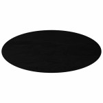 vidaXL Blat de masă maro închis 140x60x4 cm lemn masiv de stejar oval