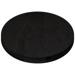 vidaXL Blat de masă maro închis 140x60x4 cm lemn masiv de stejar oval