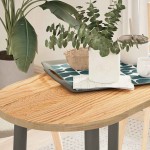 vidaXL Blat de masă 80x40x2 cm lemn masiv de stejar oval vidaXL Blat de masă 80x40x2 cm lemn masiv de stejar oval