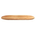 vidaXL Blat de masă maro deschis 120x60x2 cm lemn masiv de stejar oval vidaXL Blat de masă maro deschis 120x60x2 cm lemn masiv de stejar oval