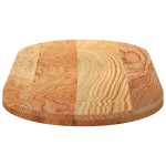 vidaXL Blat de masă maro deschis 120x60x4 cm lemn masiv de stejar oval vidaXL Blat de masă maro deschis 120x60x4 cm lemn masiv de stejar oval